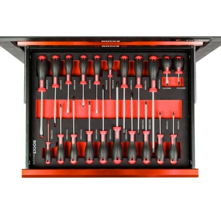 Satz Schraubendreher Schlitz, Torx, Ph, 21-Teilig OK-01.3126 Satz Schraubendreher Schlitz, Torx, Ph, 21-Teilig OK-01.3126