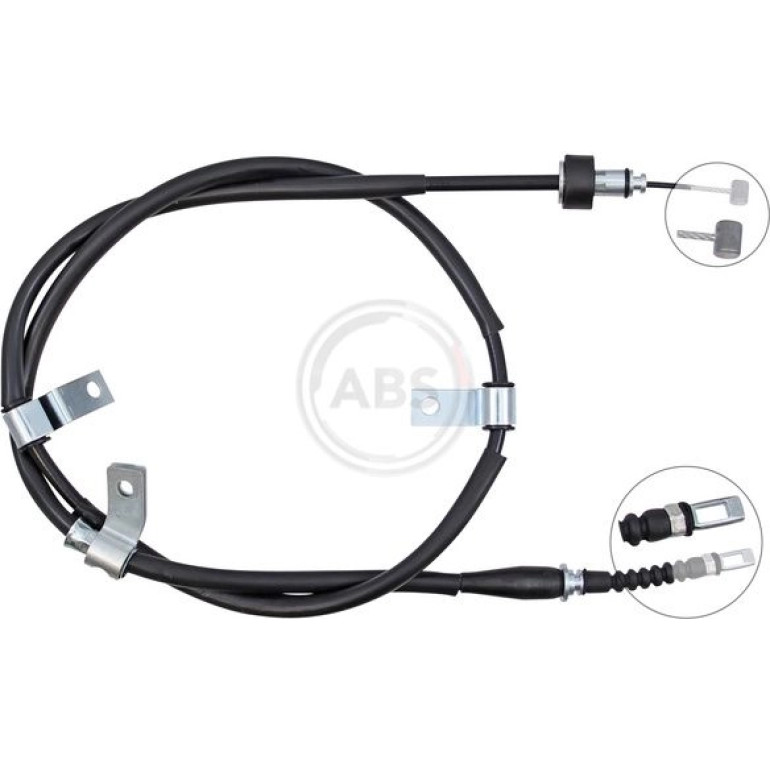 A.B.S. Handbremsseil Seilzug Festellbremse K17387 A.B.S. Handbremsseil Seilzug Festellbremse K17387