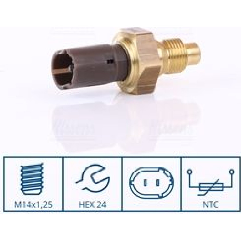 NISSENS Sensor, Kühlmitteltemperatur 207075 NISSENS Sensor, Kühlmitteltemperatur 207075