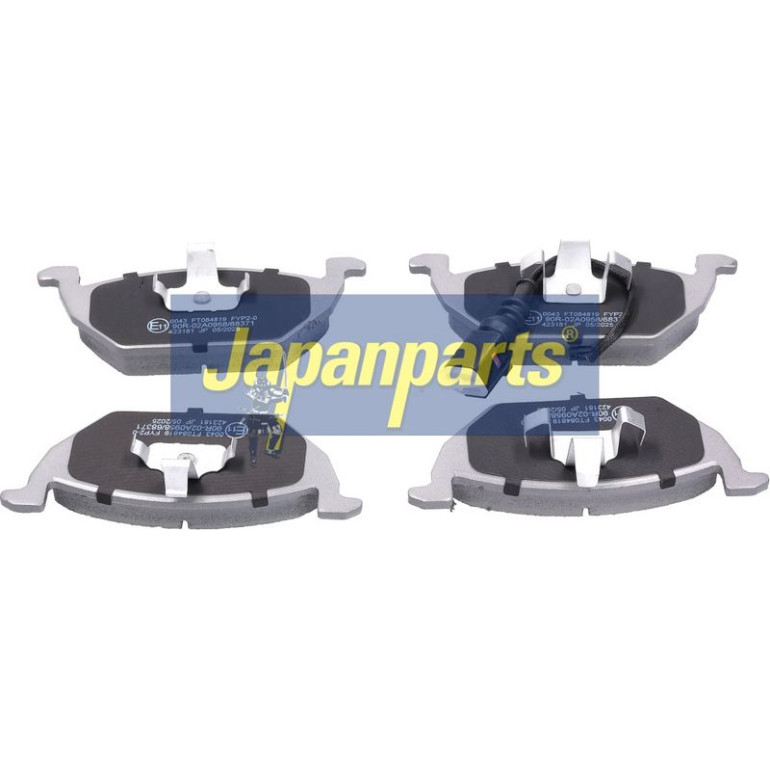 Japanparts Bremsbeläge PA-0043AF Japanparts Bremsbeläge PA-0043AF