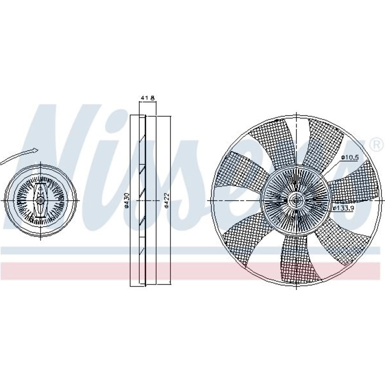 Kühlerlüfter PKW 86220