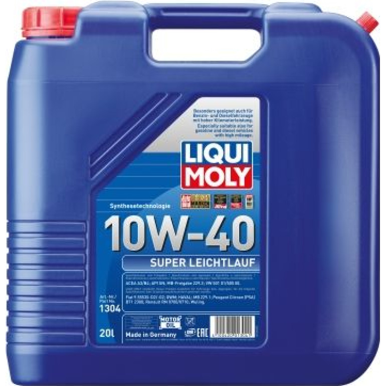 Liqui Moly Super Leichtlauf 10W-40 20 l 1304 Liqui Moly Super Leichtlauf 10W-40 20 l 1304