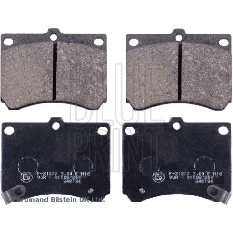 Bremsbelagsatz Mazda P. 323/Mx-3 1.6-1.8 16V 89 ADM54227 Bremsbelagsatz Mazda P. 323/Mx-3 1.6-1.8 16V 89 ADM54227