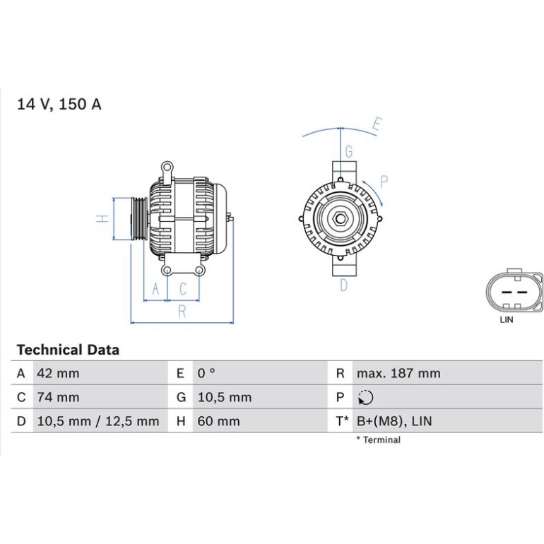 Lichtmaschine 0 986 082 330 Lichtmaschine 0 986 082 330