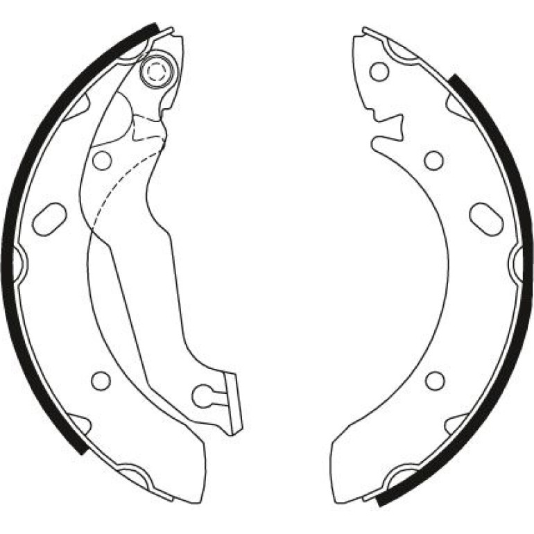 80 461 007 Bremsbacken GS8678