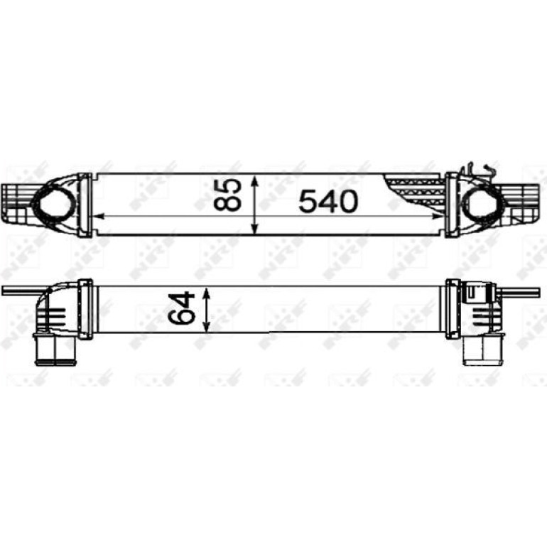 Ladeluftkühler 30254