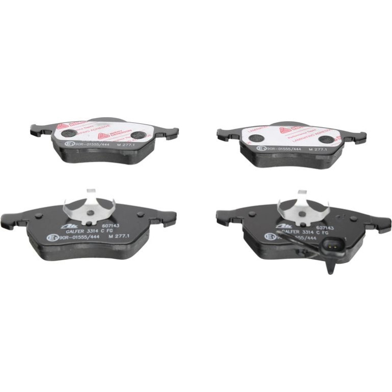Bremsbelagsatz Vw P. Sharan 1.8-2.8 95-10 13.0460-7143.2 Bremsbelagsatz Vw P. Sharan 1.8-2.8 95-10 13.0460-7143.2