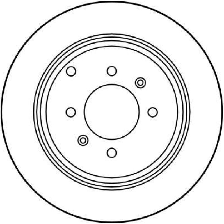 TRW Bremsscheibe DF2781 TRW Bremsscheibe DF2781