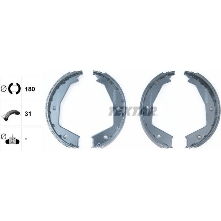Bremsbacken Citroen Evasion 2.0-2.1 Td 94-02 91054700 Bremsbacken Citroen Evasion 2.0-2.1 Td 94-02 91054700
