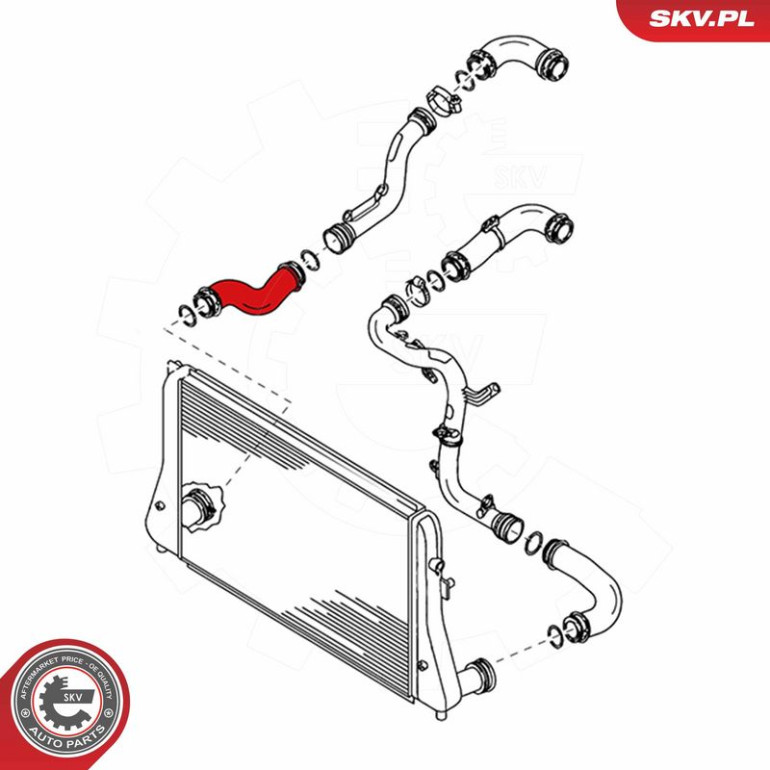 SKV GERMANY Luftschlauch 24SKV076 SKV GERMANY Luftschlauch 24SKV076