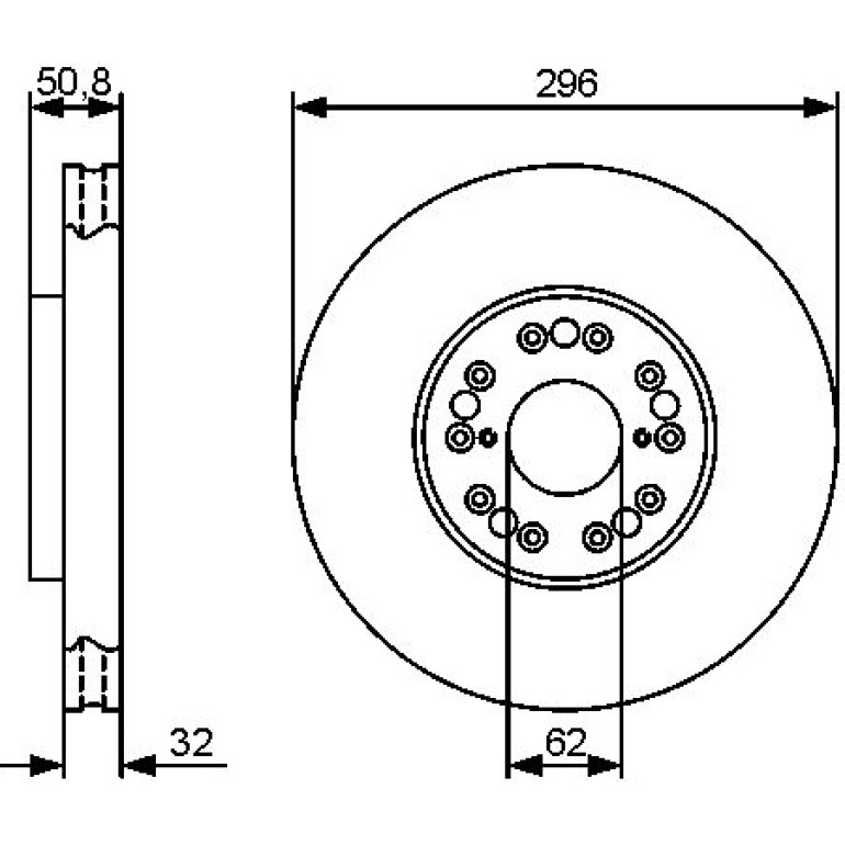 Bremsscheibe 0 986 479 429 Bremsscheibe 0 986 479 429