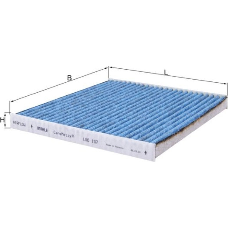 MAHLE Filter, Innenraumluft LAO 157 MAHLE Filter, Innenraumluft LAO 157