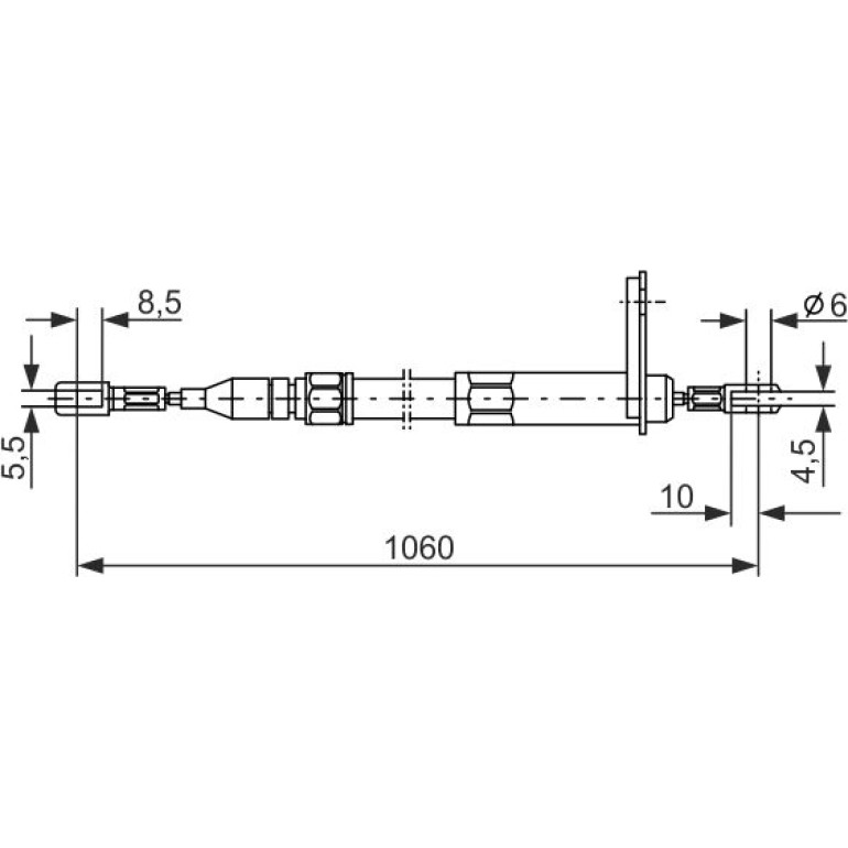 Handbremsseil 1987477047 Handbremsseil 1987477047