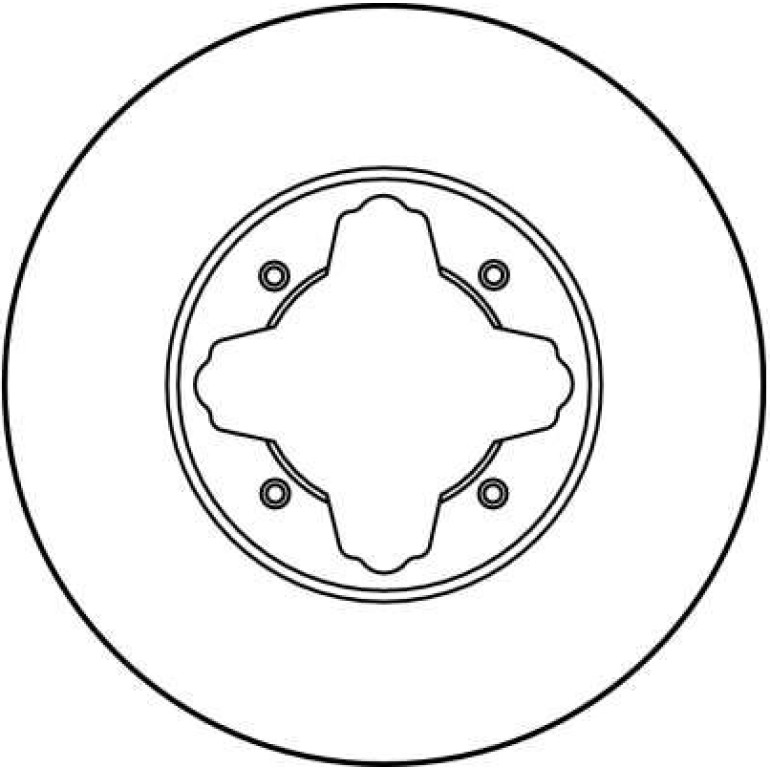 Bremsscheibe Honda P. Accord 1.9-2.2 90-99 DF2679 Bremsscheibe Honda P. Accord 1.9-2.2 90-99 DF2679