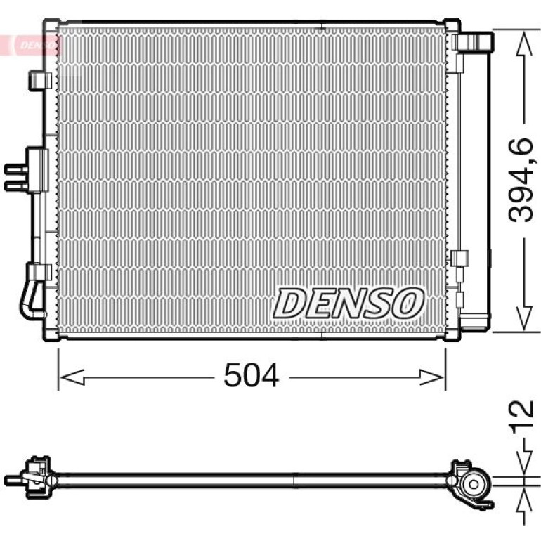DENSO Kondensator, Klimaanlage DCN43005 DENSO Kondensator, Klimaanlage DCN43005