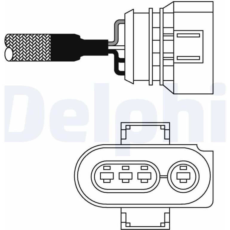 DELPHI Lambdasonde ES10979-12B1 DELPHI Lambdasonde ES10979-12B1