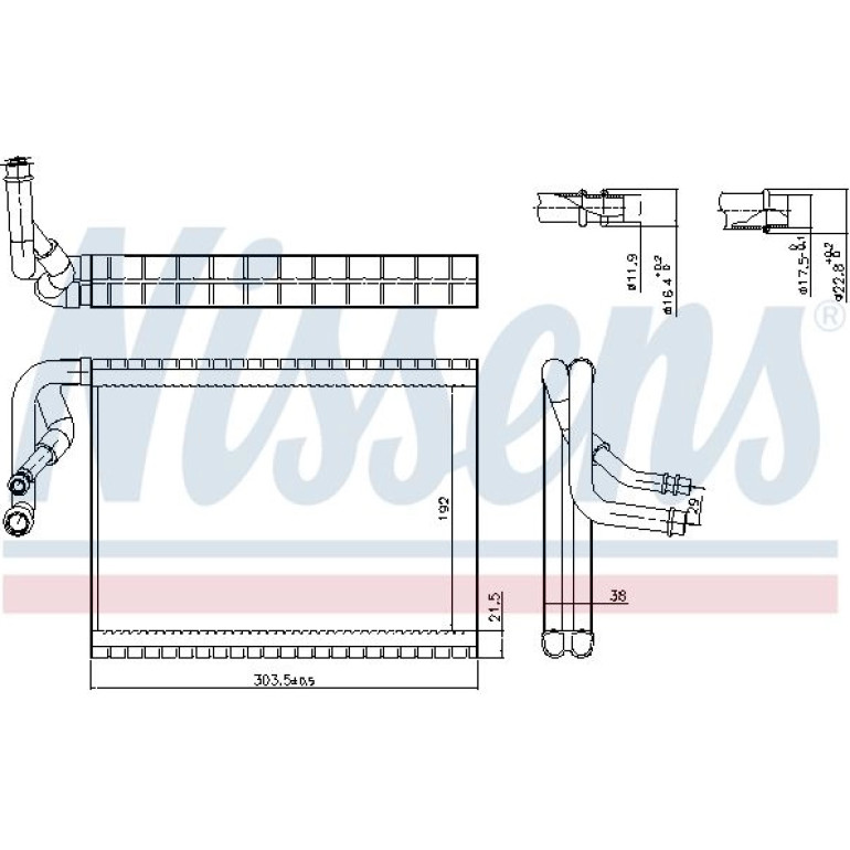 Verdampfer PKW 92370 Verdampfer PKW 92370