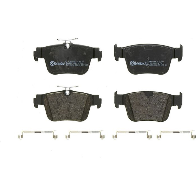 BREMBO Bremsklötze HA P 85 184 BREMBO Bremsklötze HA P 85 184