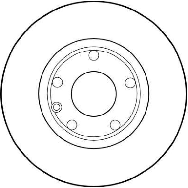Bremsscheibe Vw P. T4 2.4-2 DF1596