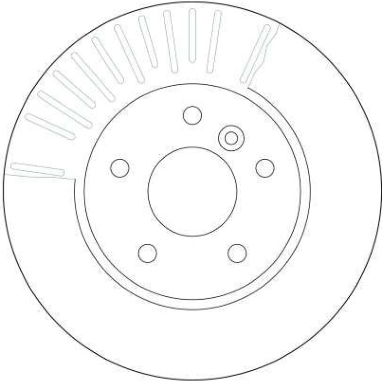 Bremsscheibe Land Rover P. Disc DF4194S Bremsscheibe Land Rover P. Disc DF4194S