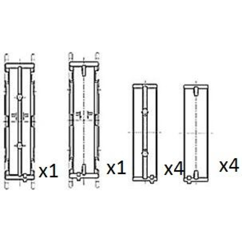 FAI AutoParts Kurbelwellenlager BM1033-STD FAI AutoParts Kurbelwellenlager BM1033-STD