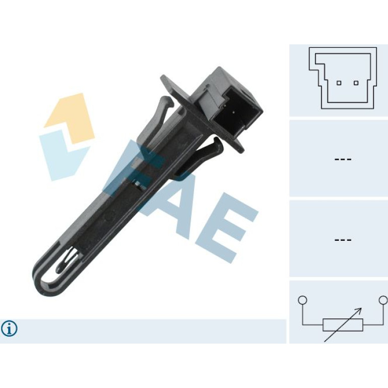 FAE Sensor, Innenraumtemperatur 33923 FAE Sensor, Innenraumtemperatur 33923