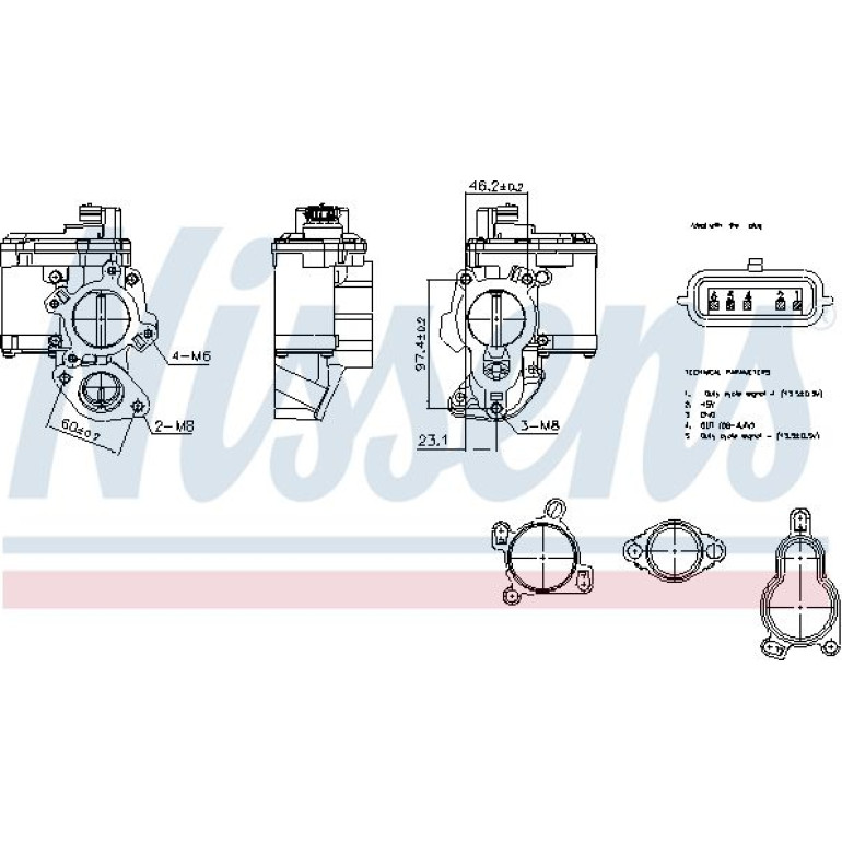 NISSENS Agr-Ventil 98265 NISSENS Agr-Ventil 98265