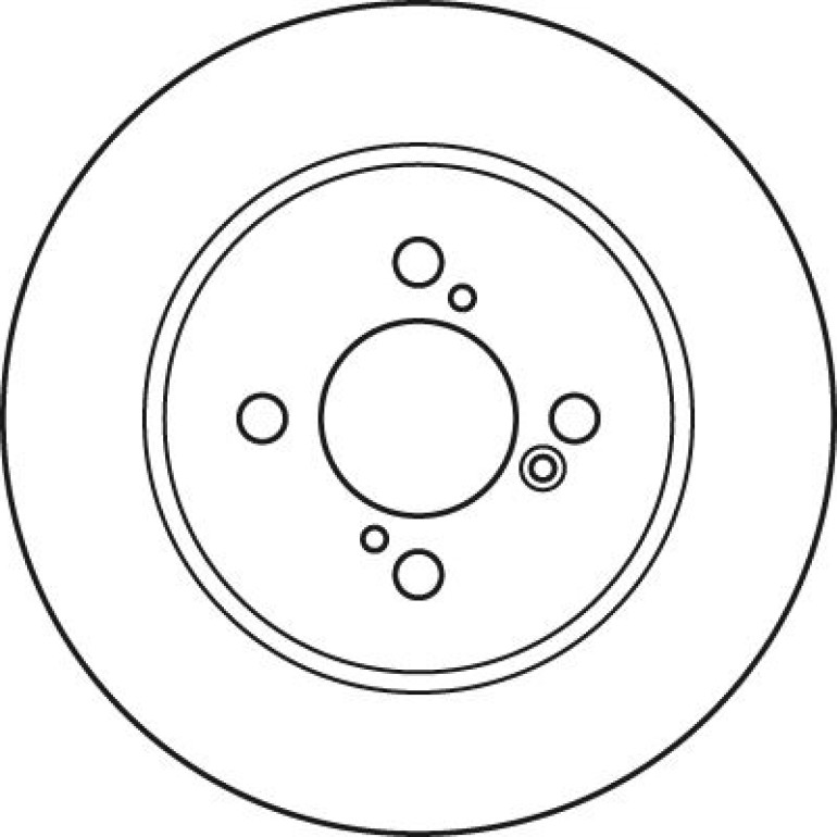 89 482 004 Bremsscheibe HA DF6122 89 482 004 Bremsscheibe HA DF6122