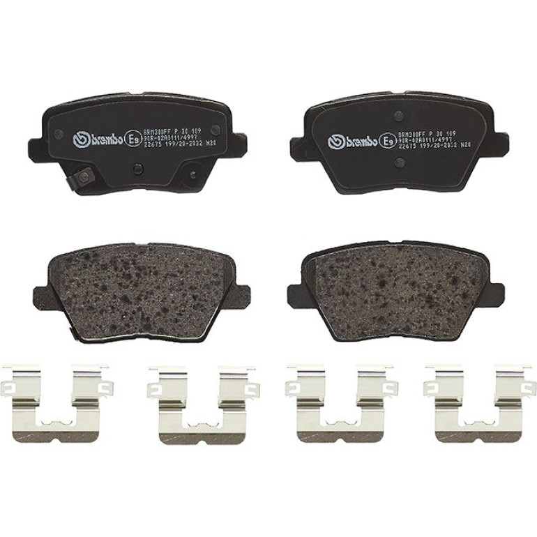 BREMBO Bremsklötze HA P 30 109 BREMBO Bremsklötze HA P 30 109