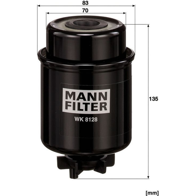 Mann & Hummel Kraftstofffilter LKW WK 8128 Mann & Hummel Kraftstofffilter LKW WK 8128