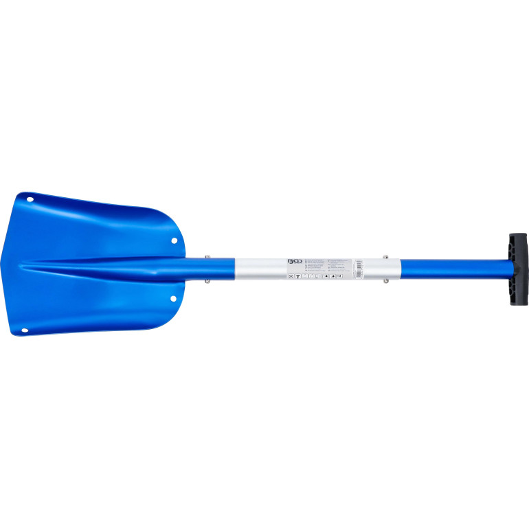 BGS Aluminium-Schneeschaufel mit steckbarem Schnellverschluss-Stiel 2139