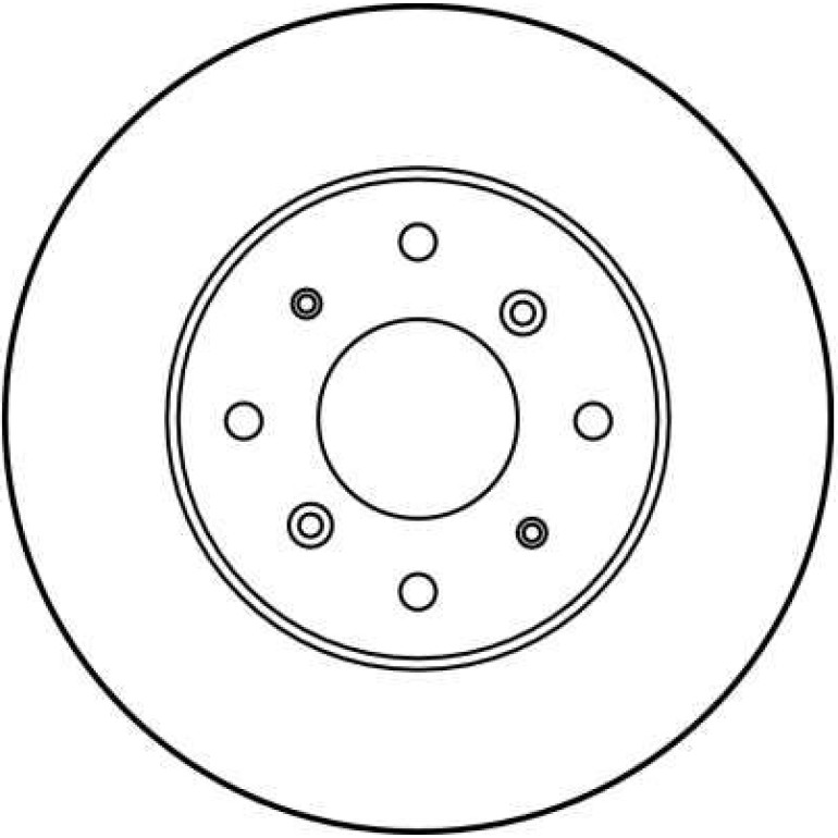 TRW Bremsscheibe DF1811 TRW Bremsscheibe DF1811