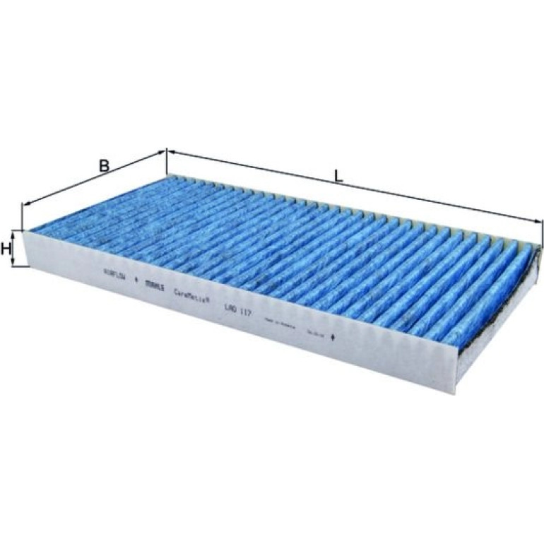 MAHLE Filter, Innenraumluft LAO 117 MAHLE Filter, Innenraumluft LAO 117