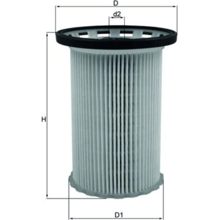 MAHLE Kraftstofffilter KX 341 MAHLE Kraftstofffilter KX 341