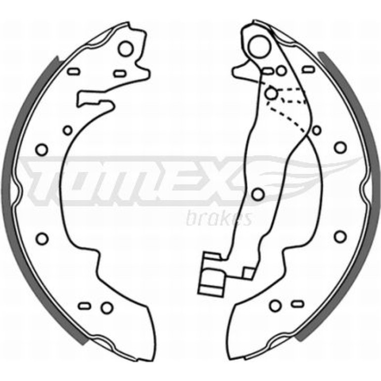 TOMEX brakes Bremsbackensatz TX 21-22 TOMEX brakes Bremsbackensatz TX 21-22