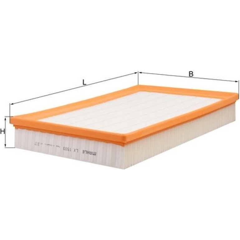 MAHLE Luftfilter LX 1500