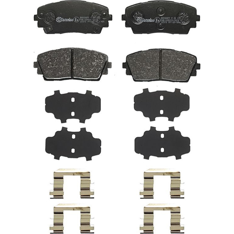 BREMBO Bremsklötze VA P 30 115 BREMBO Bremsklötze VA P 30 115