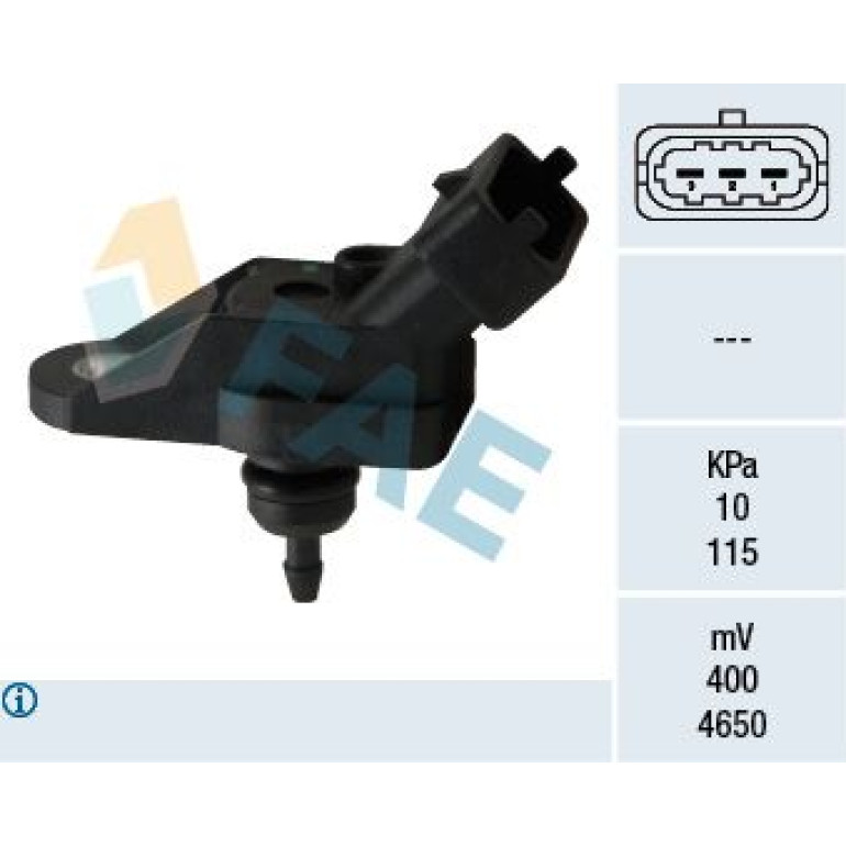 FAE Sensor, Saugrohrdruck 15054 FAE Sensor, Saugrohrdruck 15054