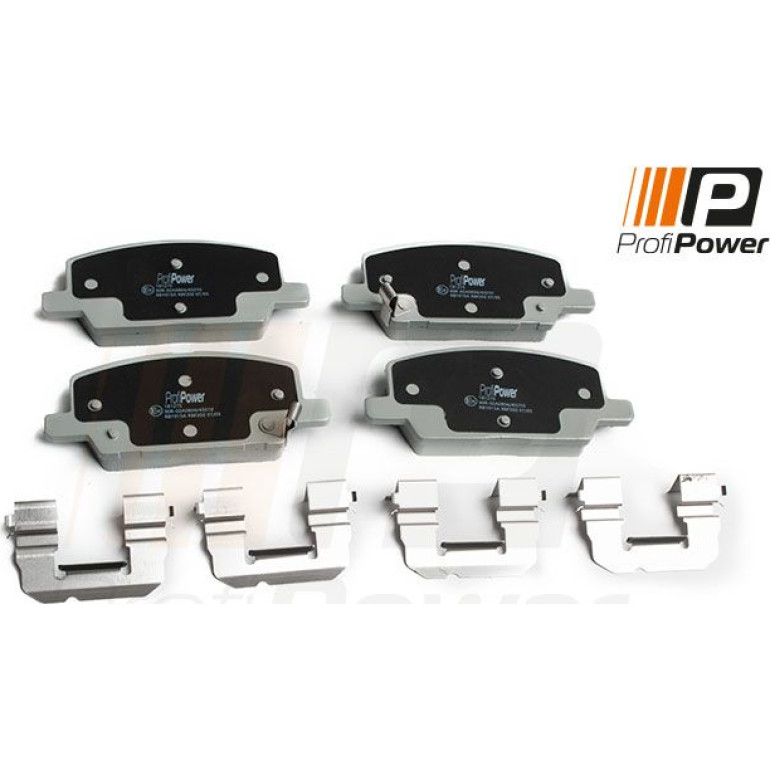 PROFIPOWER Bremsbelagsatz, Scheibenbremse 1B1275 PROFIPOWER Bremsbelagsatz, Scheibenbremse 1B1275