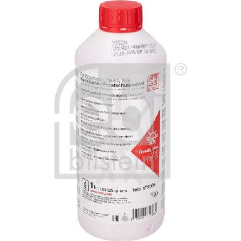 Febi Bilstein Kühlerfrostschutz Fertigmischung G12 -35°C 1 Liter 172005 Febi Bilstein Kühlerfrostschutz Fertigmischung G12 -35°C 1 Liter 172005