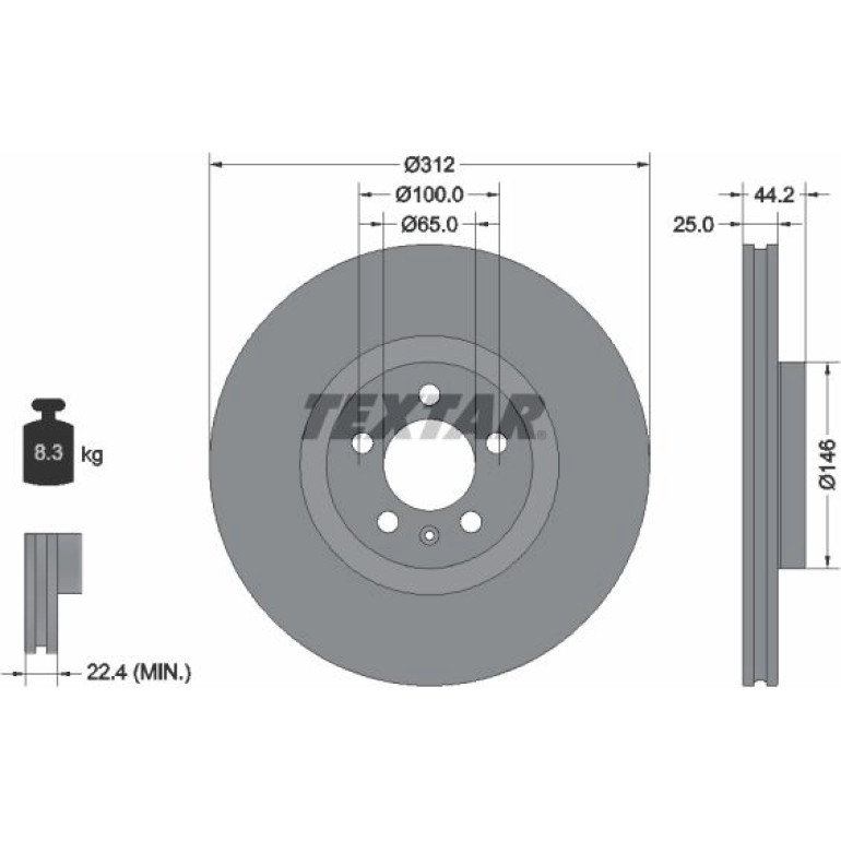 Bremsscheibe 92306405