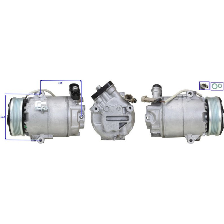 Kompressor, Klimaanlage 51-0418 Kompressor, Klimaanlage 51-0418