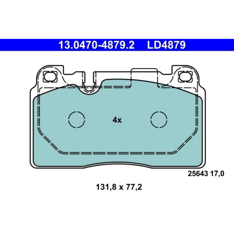 Bremsbelagsatz Audi P. A7/Q5 1.8-4.0 08- Keramik 13.0470-4879.2 Bremsbelagsatz Audi P. A7/Q5 1.8-4.0 08- Keramik 13.0470-4879.2