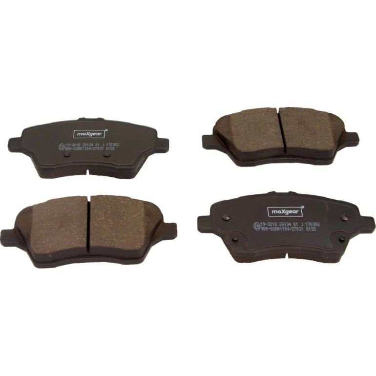 Bremsbelagsatz Ford P. Fiesta 12-/Transit Courier 14-/B-Max 19-3018 Bremsbelagsatz Ford P. Fiesta 12-/Transit Courier 14-/B-Max 19-3018