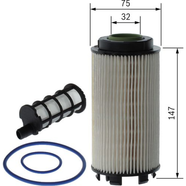 Kraftstofffiltereinsatz F 026 402 183 Kraftstofffiltereinsatz F 026 402 183
