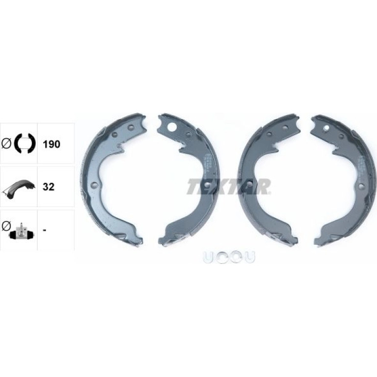 Handbremsbacken Peugeot 4007 07-/Outlander 91068300 Handbremsbacken Peugeot 4007 07-/Outlander 91068300