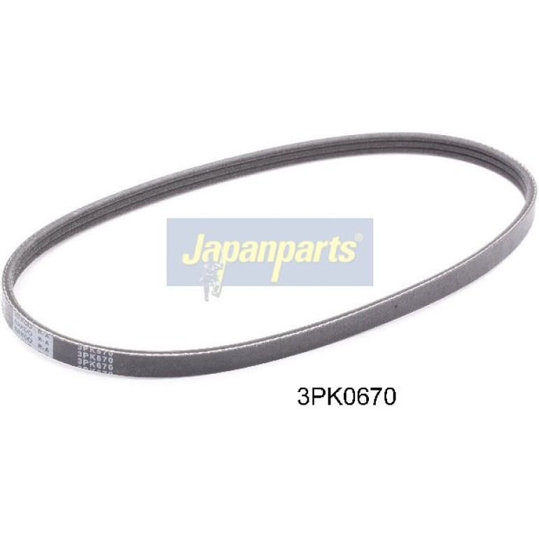 Japanparts Rillenriemen DV-3PK0670 Japanparts Rillenriemen DV-3PK0670