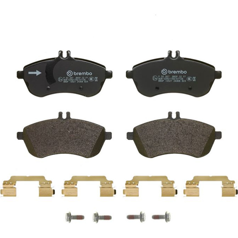 BREMBO Bremsklötze VA P 50 067 BREMBO Bremsklötze VA P 50 067