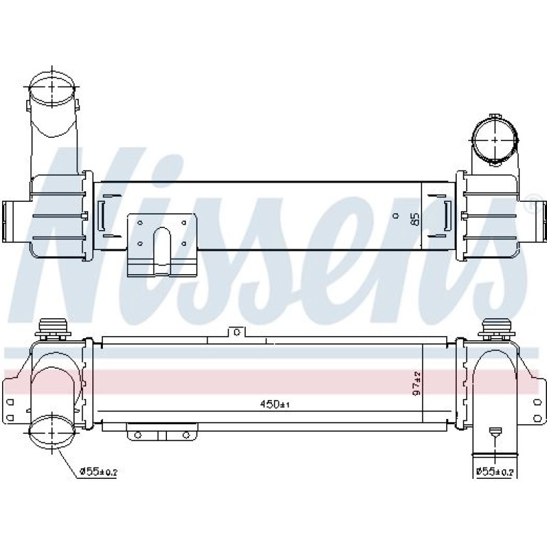 Ladeluftkühler PKW 96215 Ladeluftkühler PKW 96215