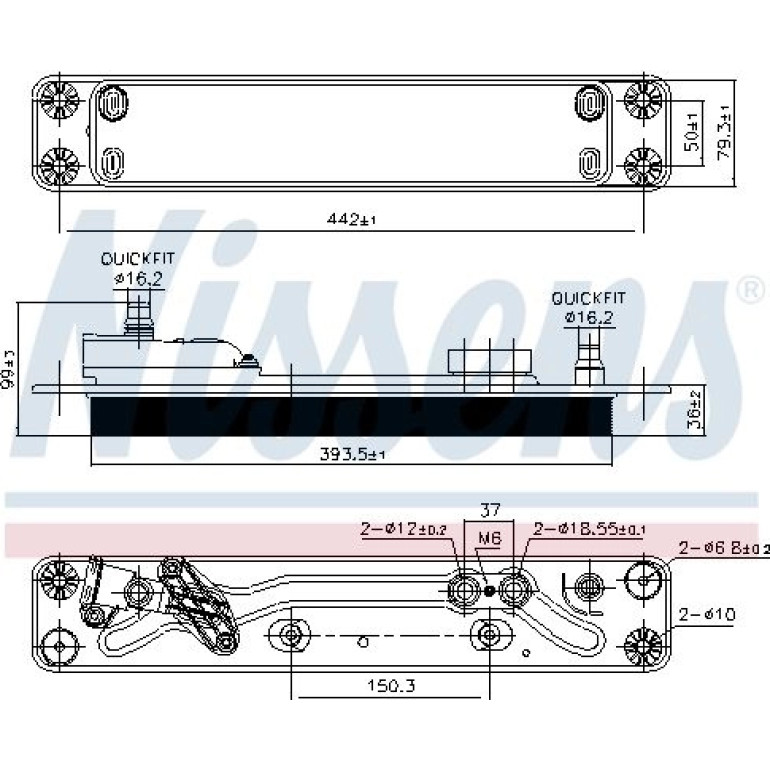 Ölkühler PKW 90837 Ölkühler PKW 90837